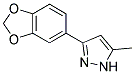 3-(1,3-BENZODIOXOL-5-YL)-5-METHYL-1H-PYRAZOLE CAS#: 937022-12-3
