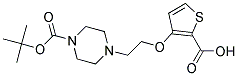 3-(2-[4-(TERT-BUTOXYCARBONYL)PIPERAZINO]ETHOXY)-2-THIOPHENECARBOXYLIC ACID CAS#: 924869-16-9