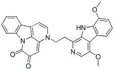 3-[2-(4,8-Dimethoxy-9H-pyrido[3,4-b]indol-1-yl)ethyl]-3H-indolo[3,2,1-de][1,5]naphthyridine-5,6-dione CAS#: 99964-79-1