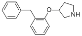 3-(2-BENZYLPHENOXY)PYRROLIDINE CAS#: 946726-75-6