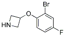 3-(2-Bromo-4-fluoro-phenoxy)-azetidine CAS#: 954225-37-7