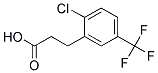 3-[2-CHLORO-5-(TRIFLUOROMETHYL)PHENYL]PROPIONIC ACID CAS#: 900027-13-6