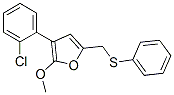 3-(2-CHLORO-PHENYL)-2-METHOXY-5-PHENYLSULFANYLMETHYL-FURAN CAS#: 941270-46-8