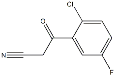 3-(2-Chloro-5-fluoro-phenyl)-3-oxo-propionitrile CAS#: 914636-71-8