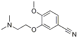 3-[2-(Dimethylamino)ethoxy]-4-methoxybenzonitrile CAS#: 938239-74-8