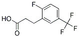 3-[2-FLUORO-5-(TRIFLUOROMETHYL)PHENYL]PROPIONIC ACID CAS#: 916420-39-8