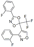 3-(2-FLUOROPHENYL)-5-(3-(2-FLUOROPHENYL)ISOXAZOL-4-YL)-5-(TRIFLUOROMETHYL)-1,4,2-DIOXAZOLE CAS#: 931386-50-4