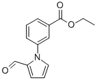 3-(2-FORMYL-1H-PYRROL-1-YL)-BENZOIC ACID ETHYL ESTER CAS#: 932186-23-7