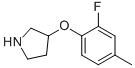 3-(2-Fluoro-4-methyl-phenoxy)-pyrrolidine CAS#: 954224-78-3