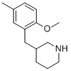 3-(2-METHOXY-5-METHYL-BENZYL)-PIPERIDINE CAS#: 955315-16-9