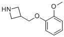 3-(2-Methoxy-phenoxymethyl)-azetidine CAS#: 954223-17-7