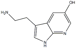 3-(2-aminoethyl)-1H-pyrrolo[2,3-b]pyridin-5-ol CAS#: 916895-89-1
