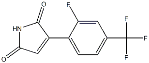 3-(2-fluoro-4-(trifluoroMethyl)phenyl)-1H-pyrrole-2,5-dione CAS#: 927896-24-0