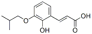 3-[2-hydroxy(2-methylpropoxy)phenyl]acrylic acid CAS#: 98510-78-2