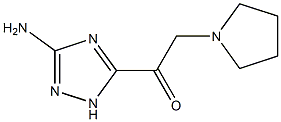 3-[2-oxo-2-(1-pyrrolidinyl)ethyl]-1H-1,2,4-triazol-5-amine(SALTDATA: FREE) CAS#: 921225-15-2