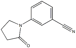 3-(2-oxopyrrolidin-1-yl)benzonitrile CAS#: 939999-23-2