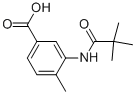 3-[(2,2-dimethylpropanoyl)amino]-4-methylbenzoic acid CAS#: 915923-72-7