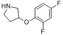 3-(2,4-DIFLUOROPHENOXY)PYRROLIDINE CAS#: 946715-62-4