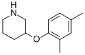 3-(2,4-DIMETHYLPHENOXY)PIPERIDINE CAS#: 946759-09-7