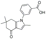 3-(2,6,6-TRIMETHYL-4-OXO-5,6,7-TRIHYDROINDOLYL)BENZOIC ACID CAS#: 902139-73-5