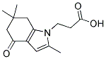3-(2,6,6-TRIMETHYL-4-OXO-5,6,7-TRIHYDROINDOLYL)PROPANOIC ACID CAS#: 937605-34-0