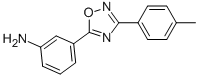 3-[3-(4-methylphenyl)-1,2,4-oxadiazol-5-yl]aniline CAS#: 915921-22-1