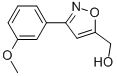 [3-(3-METHOXY-PHENYL)-ISOXAZOL-5-YL]-METHANOL CAS#: 954240-10-9