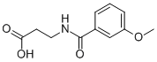 3-[(3-METHOXYBENZOYL)AMINO]PROPANOIC ACID CAS#: 914773-50-5