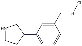 3-(3-Methylphenyl)pyrrolidine HCl CAS#: 954220-64-5