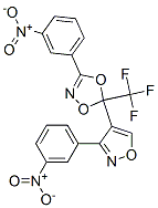 3-(3-NITROPHENYL)-5-(3-(3-NITROPHENYL)ISOXAZOL-4-YL)-5-(TRIFLUOROMETHYL)-1,4,2-DIOXAZOLE CAS#: 931386-51-5