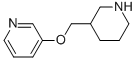 3-[(3-PYRIDINYLOXY)METHYL]PIPERIDINE CAS#: 933759-46-7