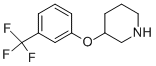 3-[3-(TRIFLUOROMETHYL)PHENOXY]PIPERIDINE CAS#: 946759-18-8