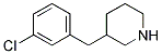 3-(3-chlorobenzyl)piperidine CAS#: 954220-38-3