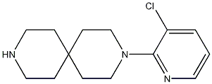 3-(3-chloropyridin-2-yl)-3,9-diazaspiro[5.5]undecane CAS#: 918652-88-7