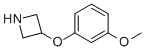 3-(3-methoxyphenoxy)azetidine CAS#: 954220-79-2