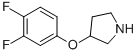 3-(3,4-DIFLUOROPHENOXY)PYRROLIDINE CAS#: 946727-09-9