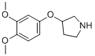 3-(3,4-DIMETHOXYPHENOXY)-PYRROLIDINE CAS#: 933716-84-8