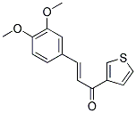 3-(3,4-DIMETHOXYPHENYL)-1-(3-THIENYL)PROP-2-EN-1-ONE CAS#: 947701-71-5