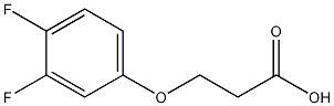 3-(3,4-difluorophenoxy)propanoic acid CAS#: 926256-60-2