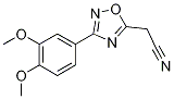 [3-(3,4-dimethoxyphenyl)-1,2,4-oxadiazol-5-yl]acetonitrile CAS#: 937626-36-3