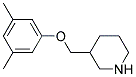 3-[(3,5-DIMETHYLPHENOXY)METHYL]PIPERIDINE CAS#: 946787-35-5