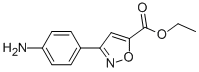 3-(4-AMINO-PHENYL)-ISOXAZOLE-5-CARBOXYLIC ACID ETHYL ESTER CAS#: 908802-68-6