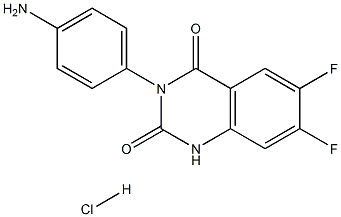 3-(4-AMinophenyl)-6,7-difluoroquinazoline- 2,4(1H,3H)-dione hydrochloride CAS#: 936500-99-1