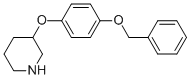 3-[4-(BENZYLOXY)PHENOXY]PIPERIDINE CAS#: 946759-24-6