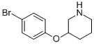 3-(4-BROMOPHENOXY)PIPERIDINE CAS#: 946714-44-9