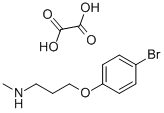 [3-(4-BROMOPHENOXY)PROPYL]METHYLAMINE OXALATE CAS#: 915922-44-0