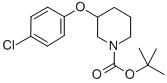 3-(4-CHLORO-PHENOXY)-PIPERIDINE-1-CARBOXYLIC ACID TERT-BUTYL ESTER CAS#: 902836-90-2