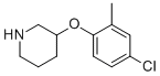 3-(4-Chloro-2-methyl-phenoxy)-piperidine CAS#: 954223-28-0
