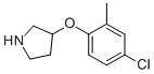 3-(4-Chloro-2-methyl-phenoxy)-pyrrolidine CAS#: 954223-32-6