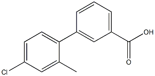 3-(4-Chloro-2-methylphenyl)benzoic acid CAS#: 916220-05-8